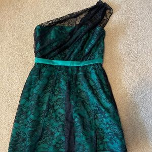 Alfred Angelo one shoulder short dress